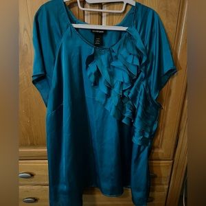 Gorgeous Lane Bryant Satin blouse size 22/24
